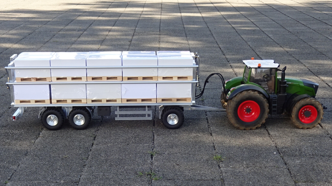 Ballen U Kistentransportwagen